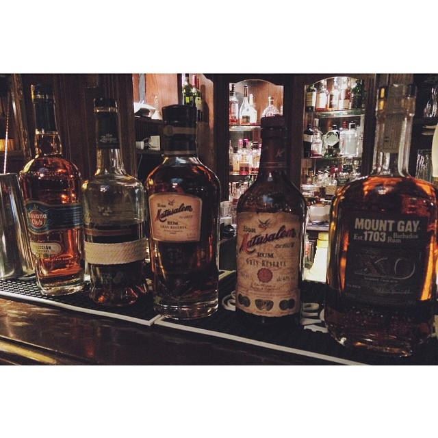 Tasting all the rum. #nomnom #haps #rum #rumtasting #cheers #cozy #saturday #weekend #librarybar